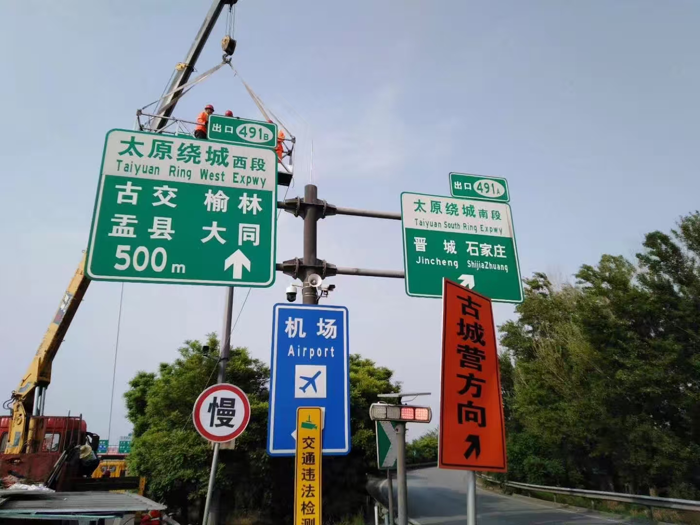吴忠市标志杆交通标志牌 - 哪里好